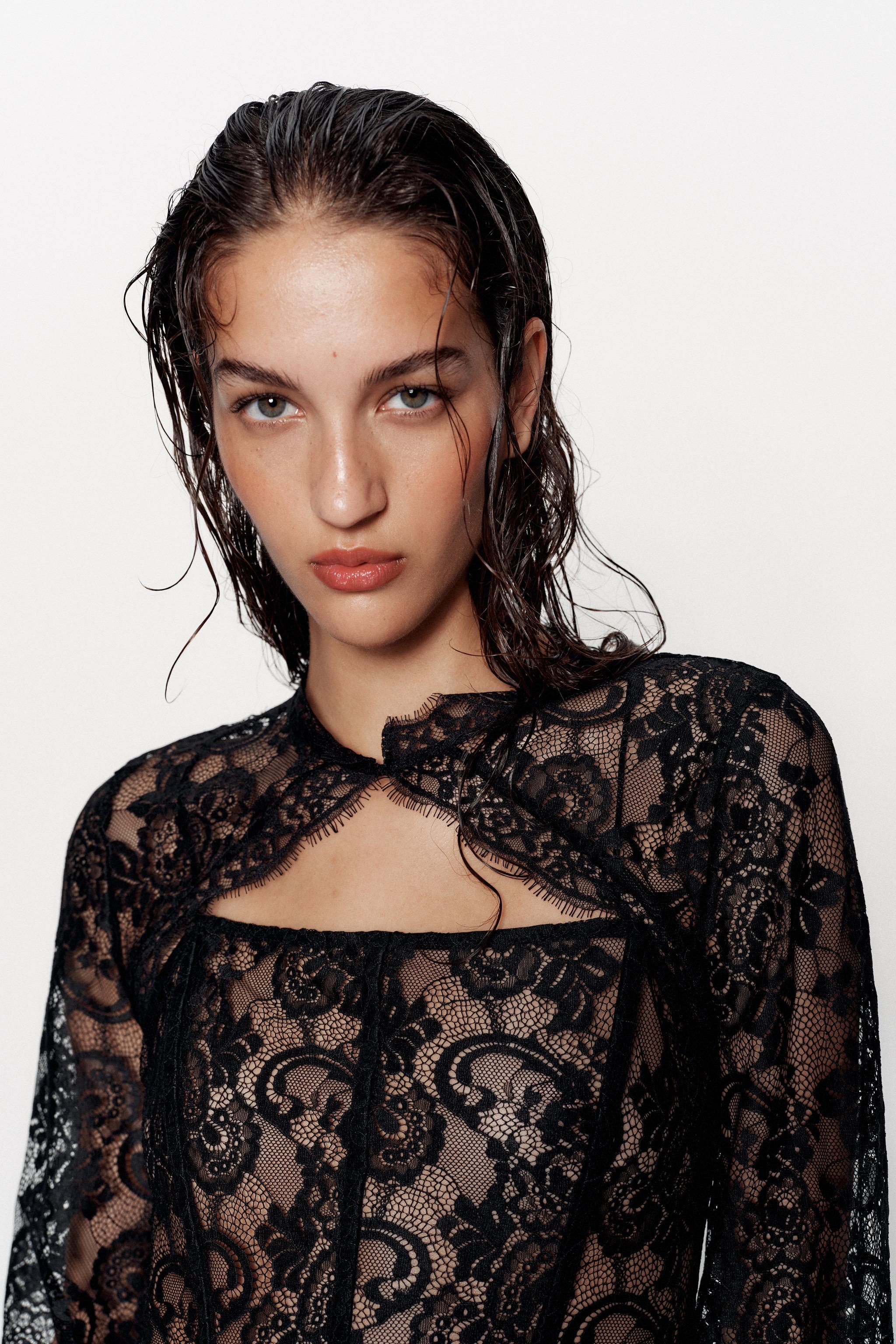 LACE CORSET TOP